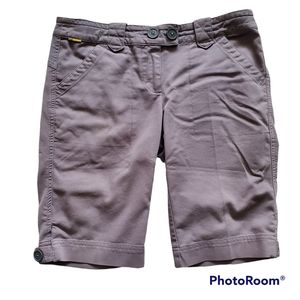 Lole Grey Burmuda Outdoor Hiking Shorts Size 6